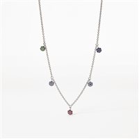 Collana Mabina Donna FIOR FIORE in Argento Zircone 553465 - 553465